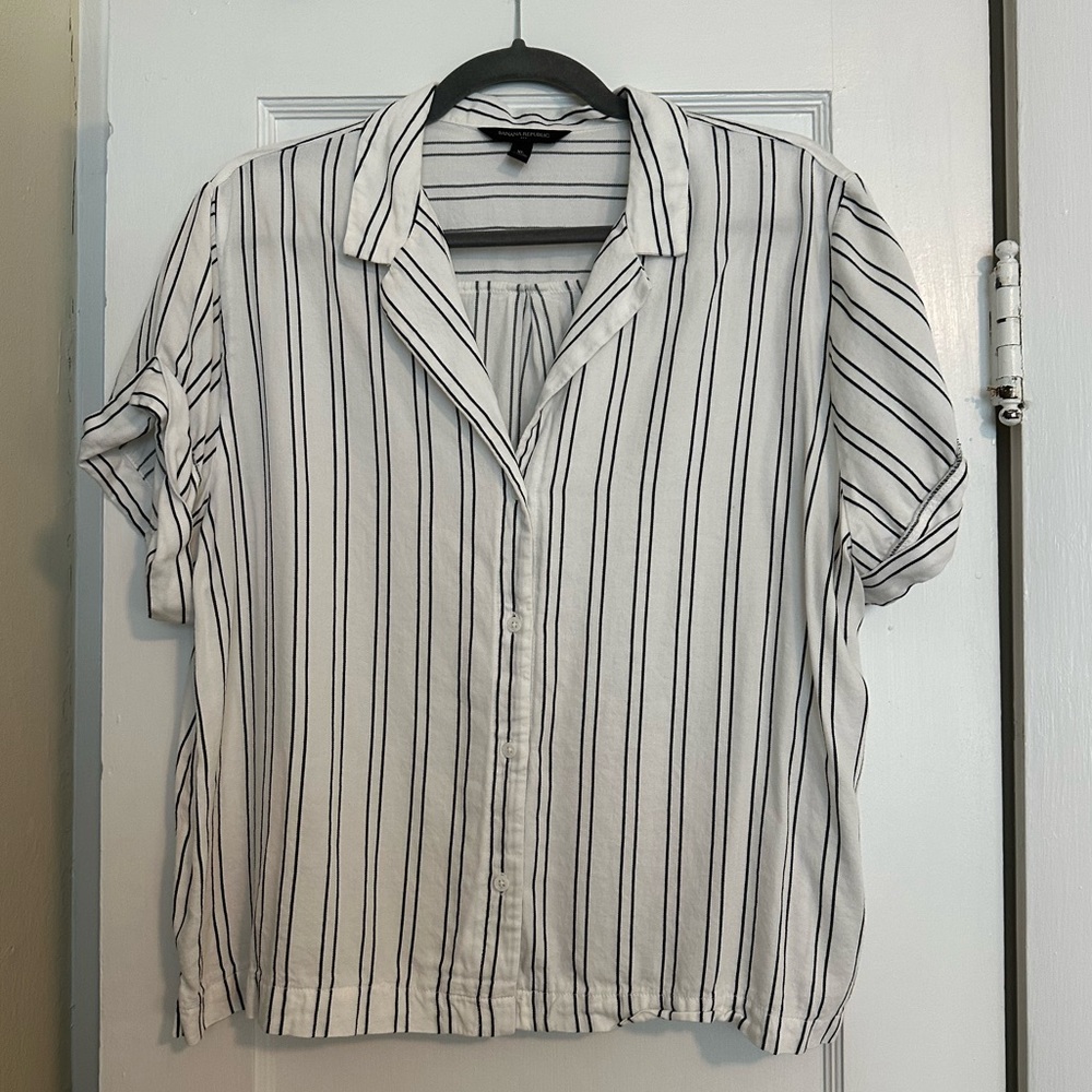 Banana Republic Factory Striped Top